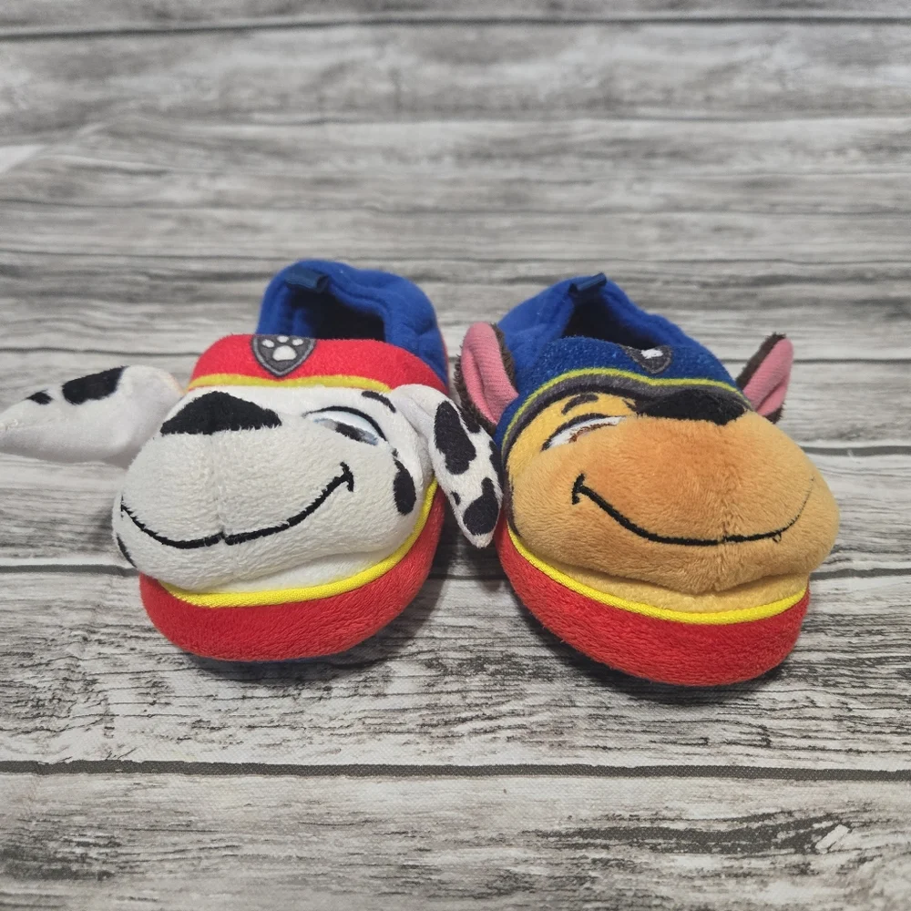Paw patrol Marshall and Chase slippers
